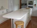island with seating space