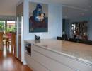 Island unit with recessed handles